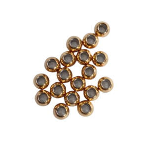 BALIN ACERO DORADO 4MM