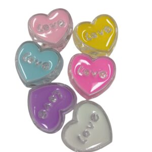 PASADOR ACRILICO LOVE X 10